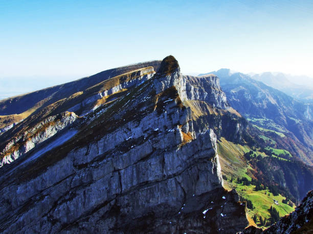 istock Rocky peak Zuestoll in the Churfirsten Mountain Range 1126522292