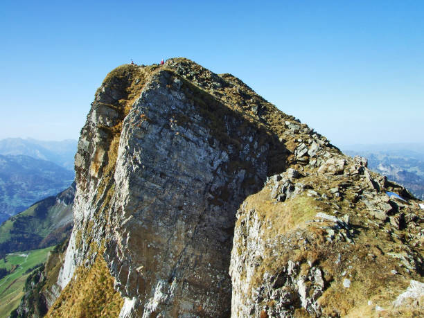 istock Rocky peak Brisi in the Churfirsten Mountain Range 1126523962