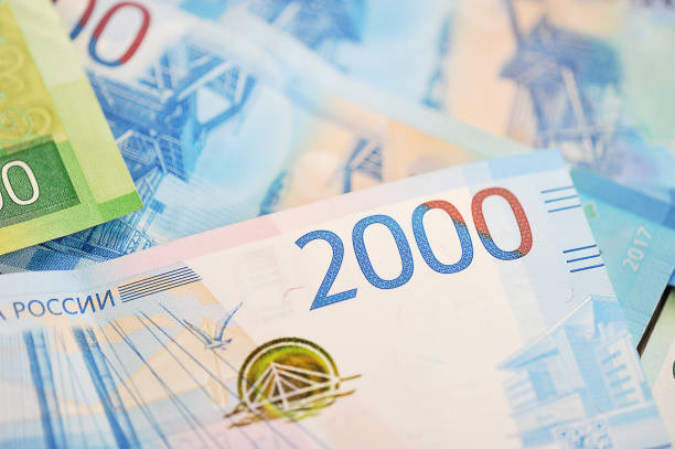 istock new Bank notes of 2000 and 200 Russian rubles 1126539194