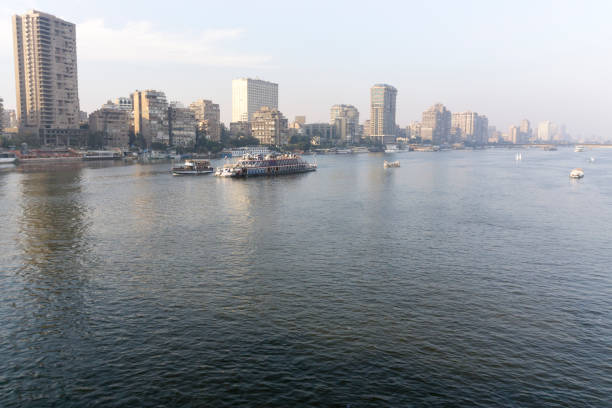 istock Scenic view of Nile river and Cairo, Egypt 1126540858