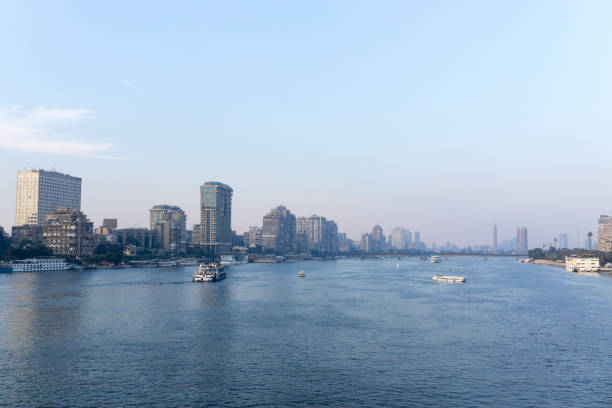 istock Scenic view of Nile river and Cairo, Egypt 1126541798