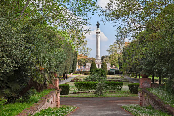 istock Forli, Emilia Romagna, Italy: the city park and the monument to victory 1126548121