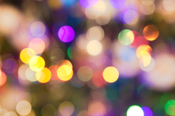 istock Colorful bright lights blured abstract background 1126548661
