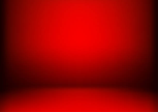 istock Luxury red abstract background. Christmas Valentines layout design,studio,room. Business report with smooth circle gradient color. Vector illustration 1126557073