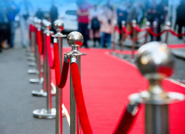 istock red carpet and barrier on entrance 1126559735