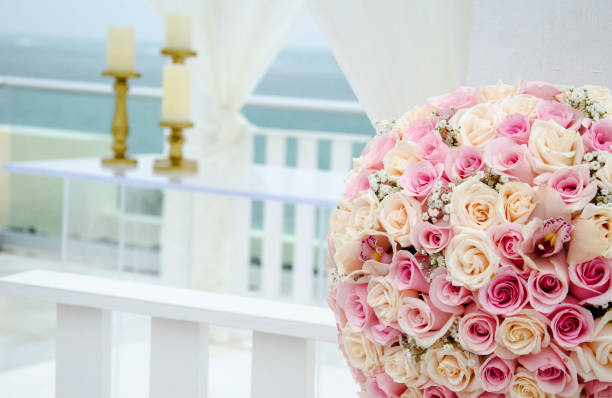 istock Pink Flowers Bouquet 1126563999