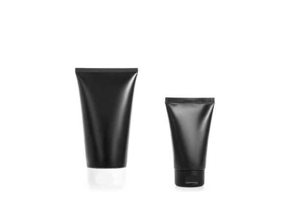 istock Studio shot of black cream tubes isolated on white 1126564635