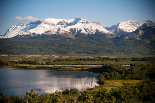 istock Mountain reflections, Waterton Lakes National Park, Alberta, Canada 1126590647
