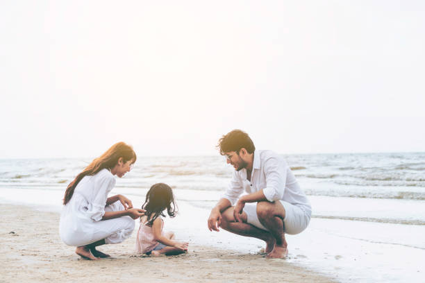 istock Family on the beach. 1126591673