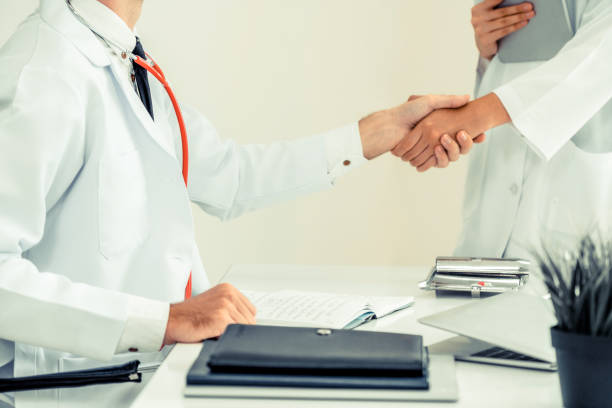 istock Doctor working in hospital. 1126591701