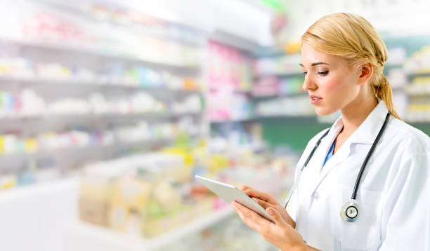 istock Female doctor working in hospital 1126593288