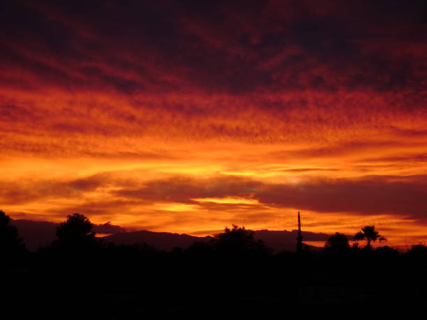 istock Arizona Sunset with incredible colors 1126600244