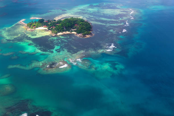 istock Island in the ocean 1126610770