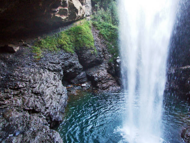 istock Waterfall Fatschbachfall at the Fatschbach stream 1126612891