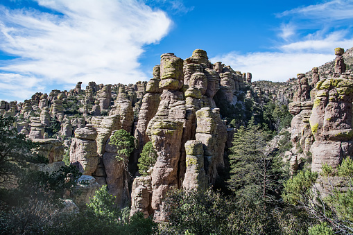 Hiking place of Sword Valley (Kiliclar Vadisi).  Fairy Chimneys in Cappadocia