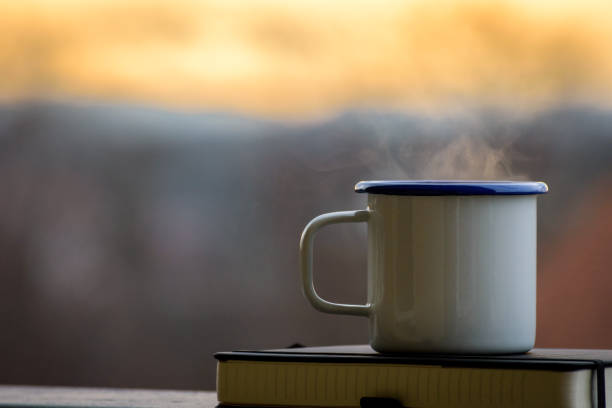 istock Cup of tea in warm light 1126614369