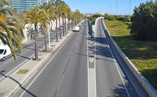 istock Ronda de Litoral in Barcelona 1126621378