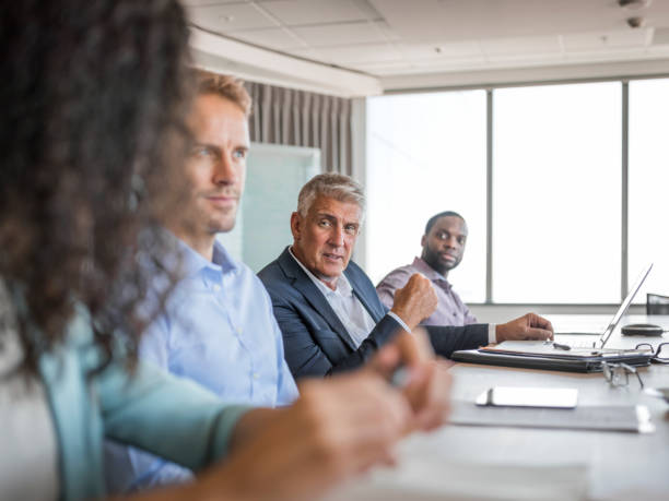 istock Business colleagues planning strategy in meeting 1126621854