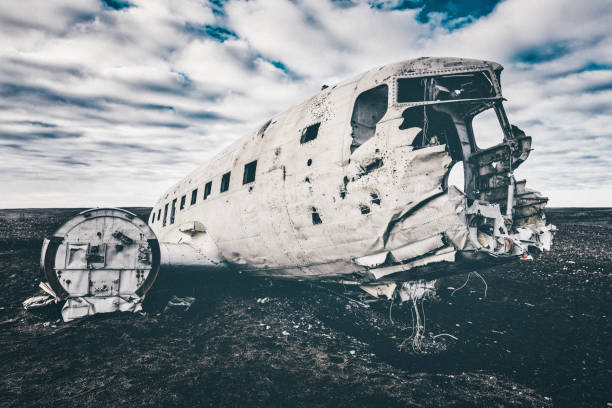 istock Abandoned DC-3 airplane wreckage on Solheimasandur, Iceland 1126622848