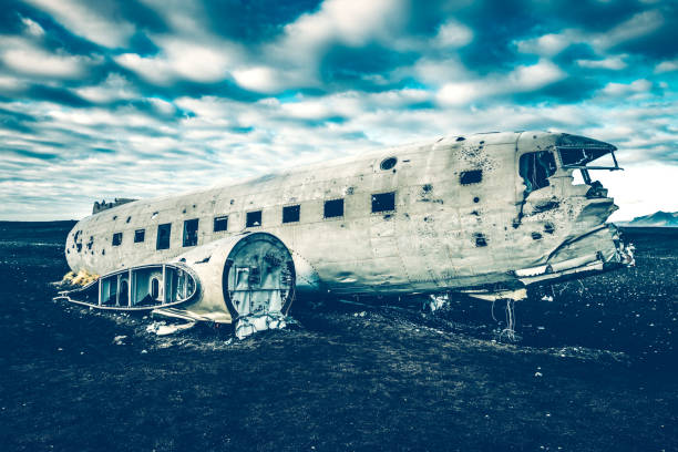 istock Abandoned DC-3 airplane wreckage on Solheimasandur, Iceland 1126622940