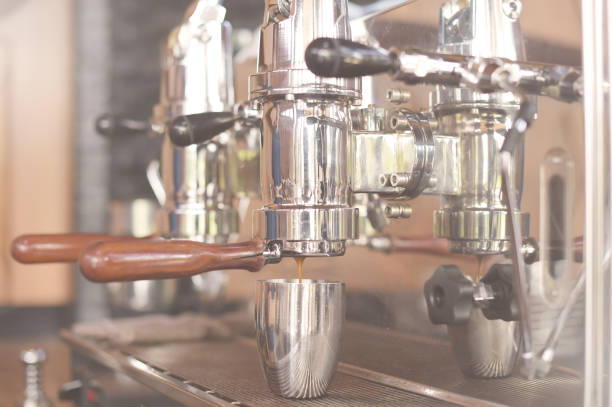 istock close up of coffee machine preparing cup 1126626777
