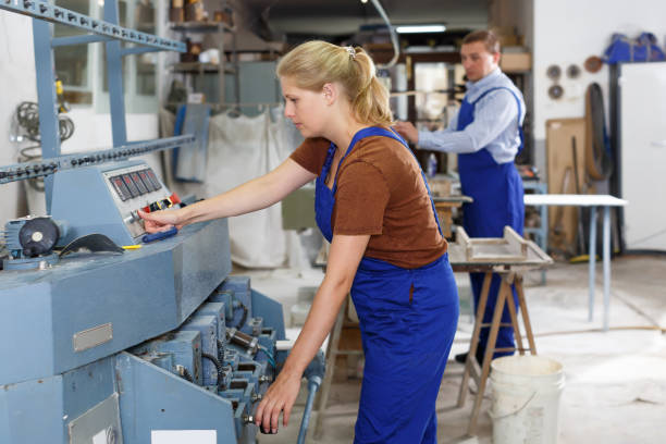 istock Adult female working in workroom 1126632582