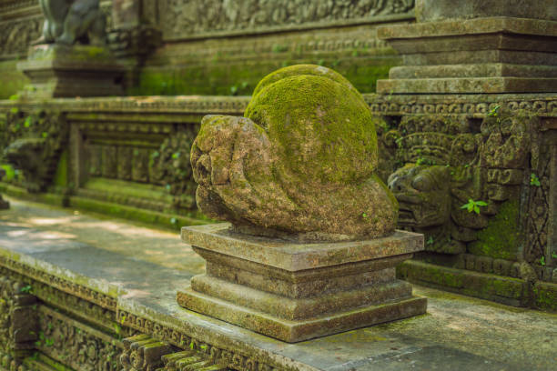 istock Stutue in Sacred Monkey Forest, Ubud, Bali, Indonesia 1126637837