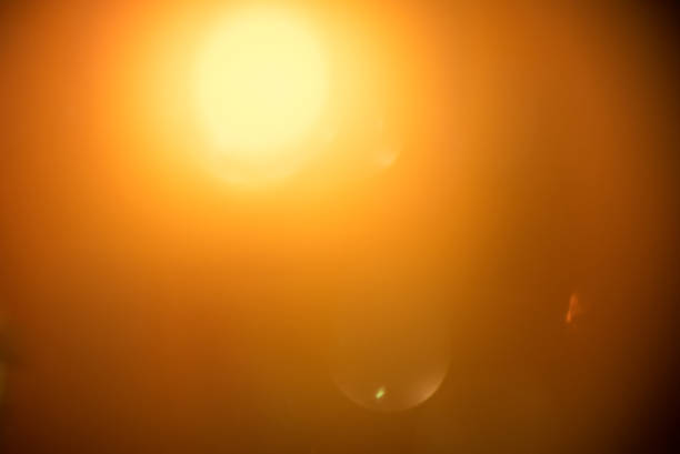 istock Blurred lights with bokeh effect Background, Abstract Blur. Real Lens Flare Shot in Studio over Black Background. Easy to add as Overlay or Screen Filter over Photos 1126637915