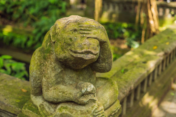 istock Stutue in Sacred Monkey Forest, Ubud, Bali, Indonesia 1126637937