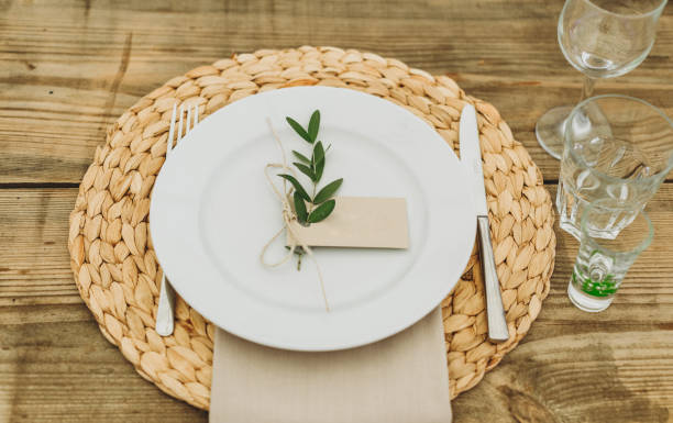 istock festive decor tableware card free space inscription 1126638614