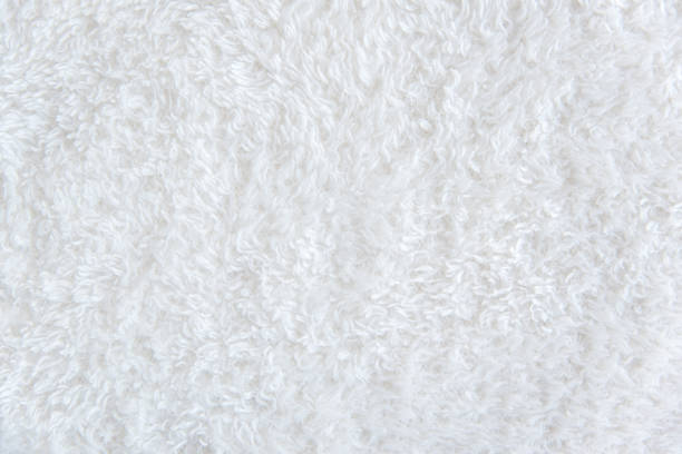 istock White delicate soft  background of plush fabric 1126640354