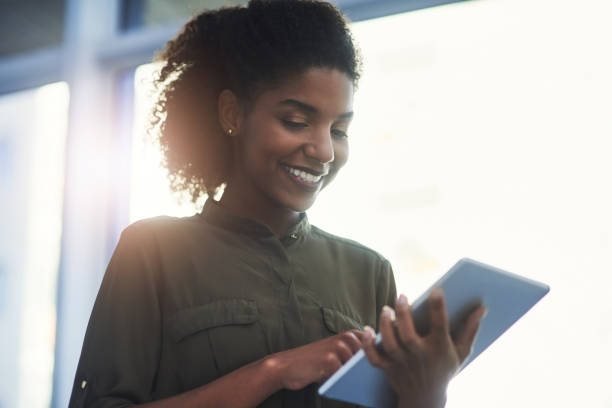 istock Sharing new ideas with the touch of a button 1126641828