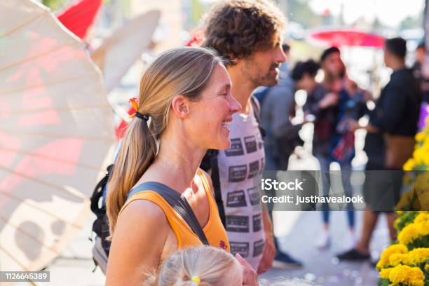 Causasian Tourist Couple Stock Photo - Download Image Now - Adult, Adults Only, Asia