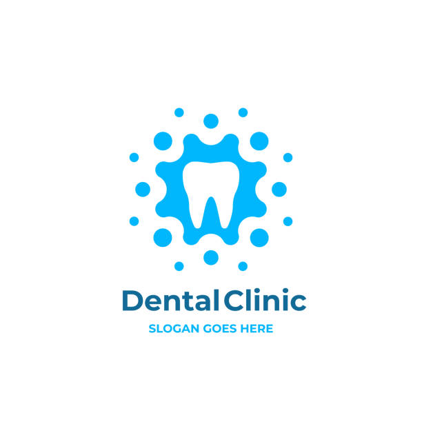 Modern minimal dentist logotype design. Abstract tooth icon logotype. Dental clinic vector sign mark icon. Modern minimal dentist logotype design. Abstract tooth icon logotype. Dental clinic vector sign mark icon. dentist logos stock illustrations