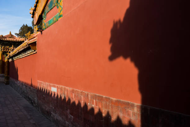 istock red wall and shadow in the forbidden city 1126648752