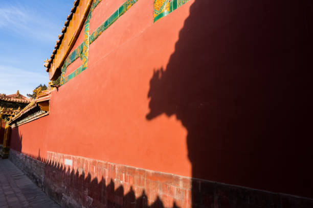 istock red wall and shadow in the forbidden city 1126648970