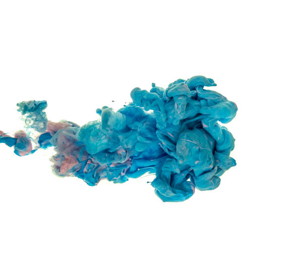 istock colored acrylic paint in water. explosion under water 1126649026