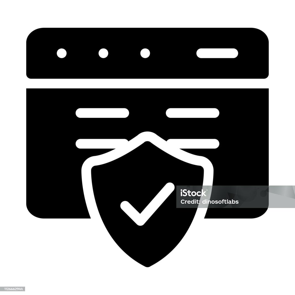 Image For Protection Secure Protection Shield Stock Illustration - Download Image Now ...