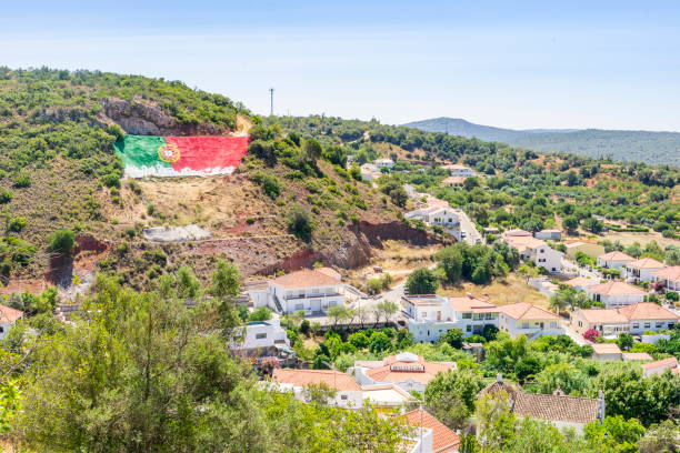 Picturesque Alte cityscape in hills of Algarve, Portugal Picturesque Alte cityscape, little town located in hills of Algarve, Portugal alte algarve stock pictures, royalty-free photos & images