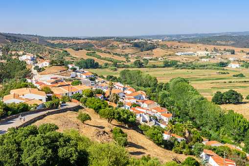 Aljezur encantador en las colinas, Portugal photo