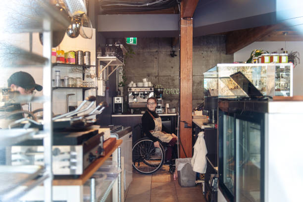 istock Small business family created for disable people 1126688000