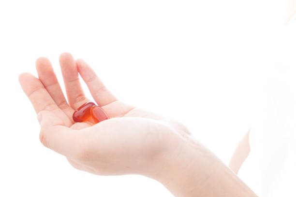 istock Young woman taking medicine 1126688171