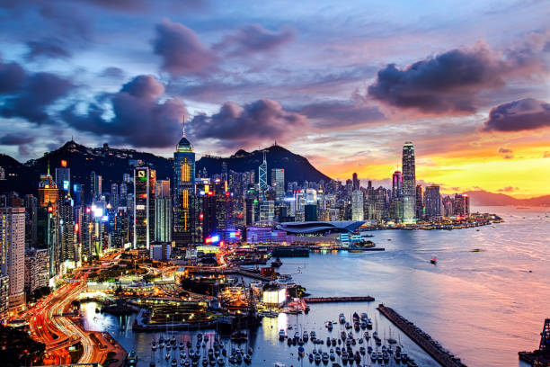 istock View of the Hong Kong skyline. 1126691377