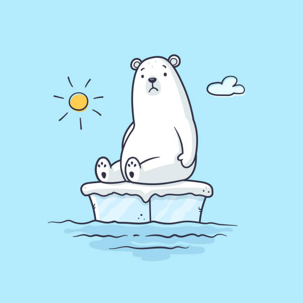 156 Sad Polar Bear Illustrations & Clip Art - iStock | Starving polar bear,  Whale, Harp seal pup