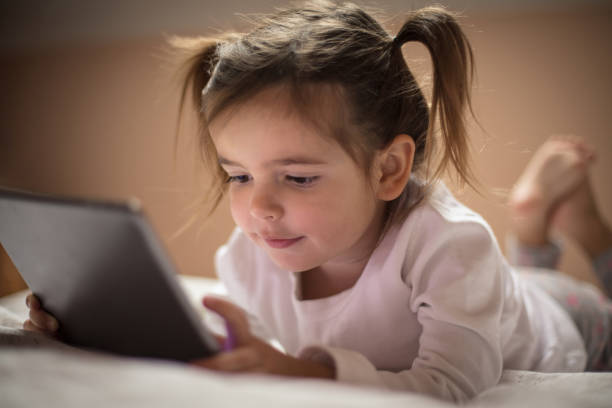 istock She wants to see the digital world before dreamland. 1126707375