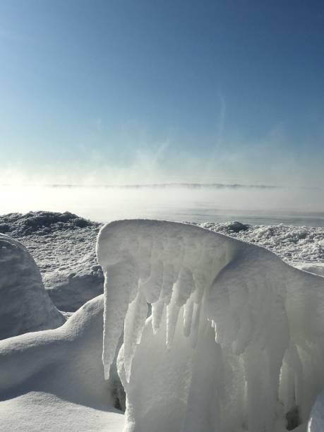istock Frozen Lake superior - surreal landscape 1126712730