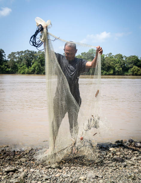 istock Native fisherman with rai 1126717191