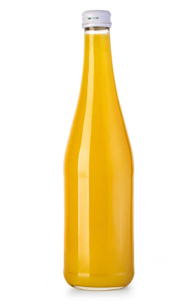 istock bottle with tasty orange drink 1126723656