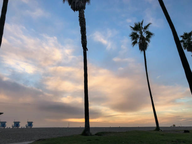 istock Sunset over the Pacific Ocean in Los Angeles, CA 1126727894