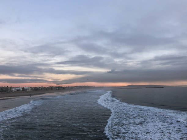 istock Sunset over the Pacific Ocean in Los Angeles, CA 1126727910